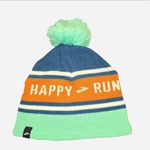 Brooks unisex heritage Pom beanie OS NWT
